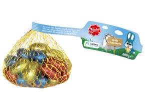 Čokoládová vajíčka v síťce 200 g (Rubezahl)
59,90 Kč
