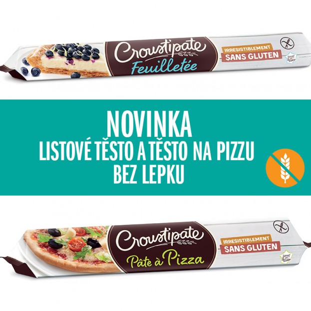 Bezlepková těsta Croustipate