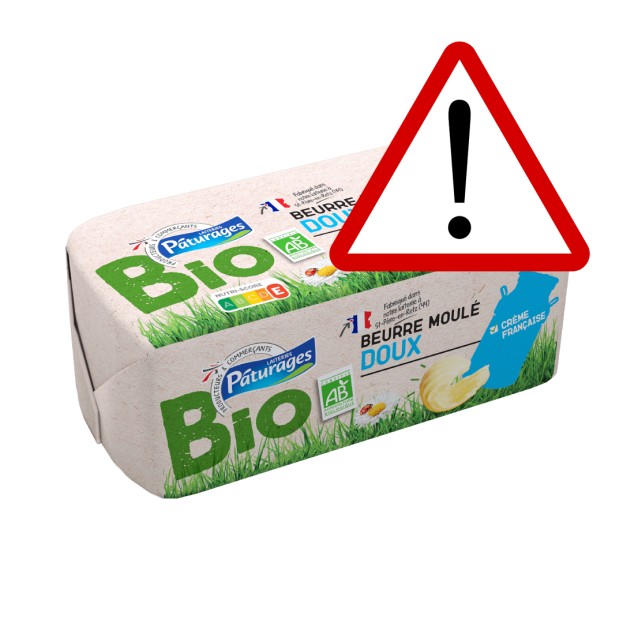 MÁSLO SLADKÉ BIO PATURAGES GEPROCOR 250G 
